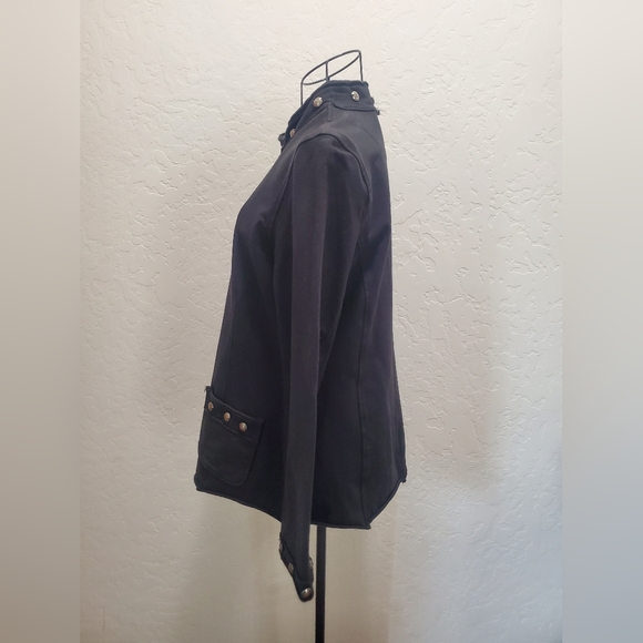 NEON BUDDHA Black Jacket. Size Medium. - Picture 7 of 9